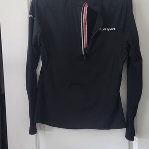 Audi Sport Black Long Sleeve Top